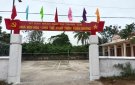 Thôn Xuân Hương, xã Thành Tân tăng cường chỉnh trang khuôn viên nhà văn hóa thôn